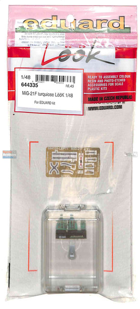 EDU644335 1:48 Eduard Look - MiG-21F Fishbed Turquoise (EDU kit)