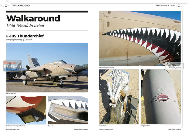 PSPRED003V2 Phoenix Scale Publications - Wild Weasels [Reprint]