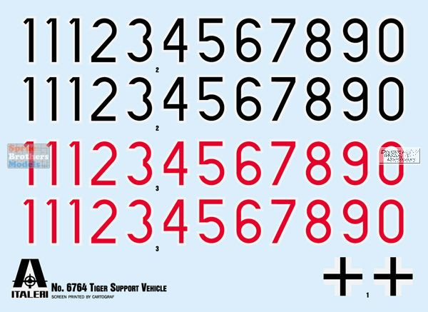 ITA6764 1:35 Italeri Tiger Support Vehicle