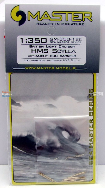 MASSM350120 1:350 Master Model HMS Scylla Armament Gun Barrels Set (TRP kit)