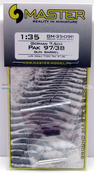 MASGM35098 1:35 Master Model Gun Barrel - 7.5cm PaK 97/38