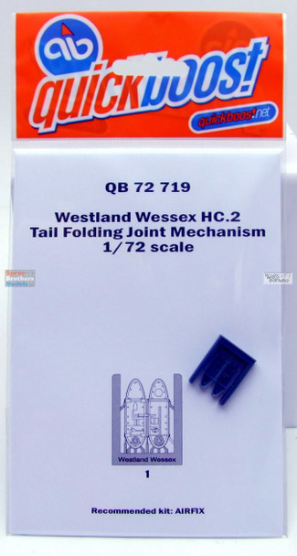 QBT72719 1:72 Quickboost Westland Wessex HC.2 Tail Folding Joint Mechanism (AFX kit)