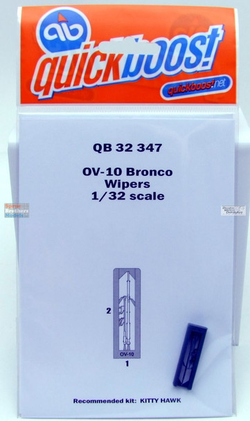 QBT32347 1:32 Quickboost OV-10 Bronco Wipers (ZIM/KTH kit)