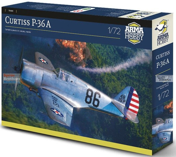 ARM70081 1:72 Arma Hobby P-36A Hawk