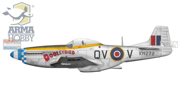 ARM70071 1:72 Arma Hobby P-51K Mustang