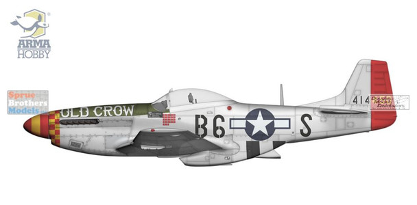 ARM70070 1:72 Arma Hobby P-51D Mustang