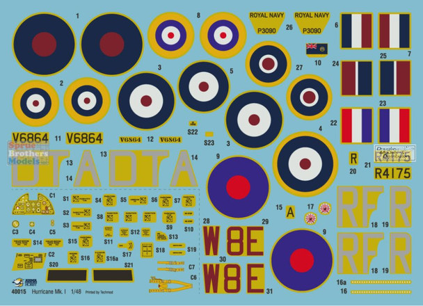 ARM40015 1:48 Arma Hobby Hurricane Mk.I