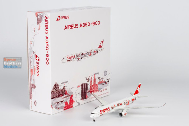 NGM39114 1:400 NG Model Swiss Airbus A350-900 Reg #HB-IFA 'Wanderlust' (pre-painted/pre-built)
