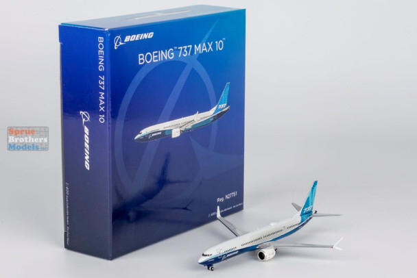 NGM90004 1:400 NG Model Boeing Company B737 Max 10 Reg #N27751 (pre-painted/pre-built)