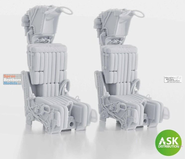 ASKA32036 1:32 ASK/Art Scale GRU-7A Ejection Seats without Seatbelts [for F-14A F-14B Early Tomcat] (TRP kit)