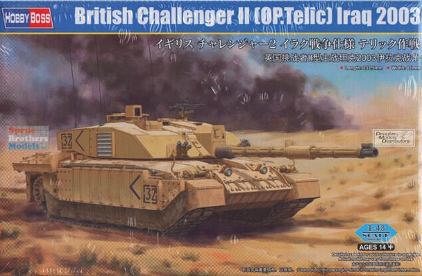 HBS84853 1:48 Hobby Boss Challenger II (Operation Telic) Iraq 2003