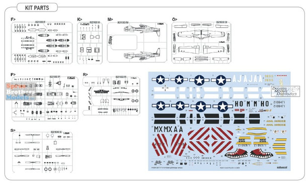 EDU84209 1:48 Eduard P-51B Mustang Birdcage Canopy [Weekend Edition]