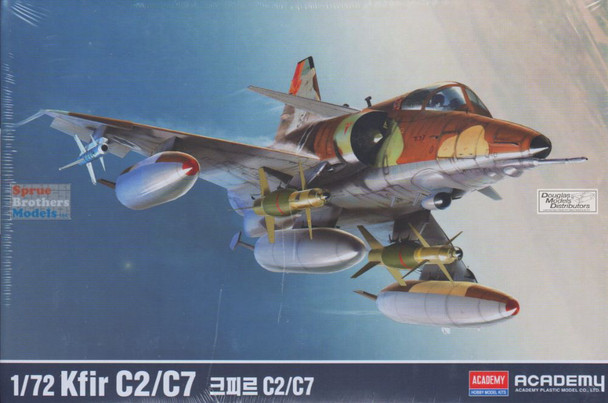 ACA12593 1:72 Academy Kfir C2/C7