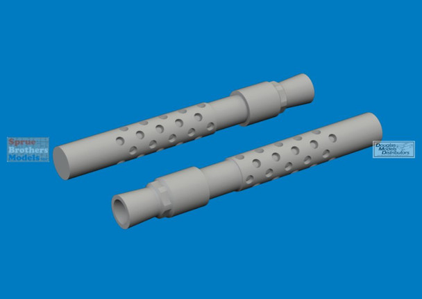 EDU632211 1:32 Eduard Brassin Bf109K-4 Gun Barrels (KOT kit)