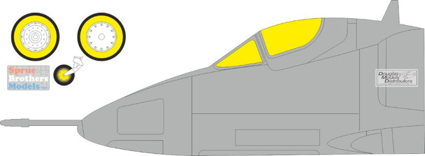 EDUEX1152 1:48 Eduard Mask - A-4C Skyhawk (HBS kit)