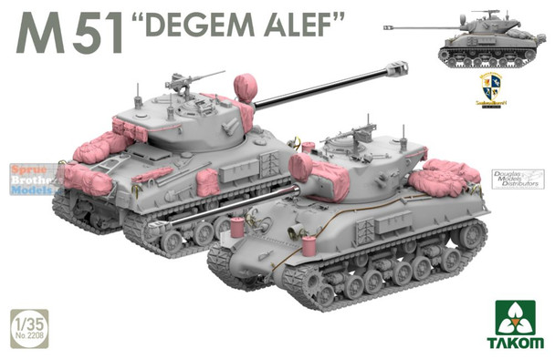 TAK02208 1:35 Takom M51 Degem Alef