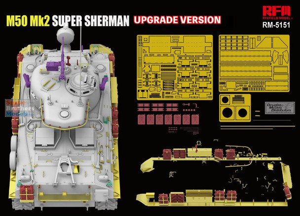 RFMRM5151 1:35 Rye Field Model M50 Mk.2 Super Sherman [Upgrade Version]