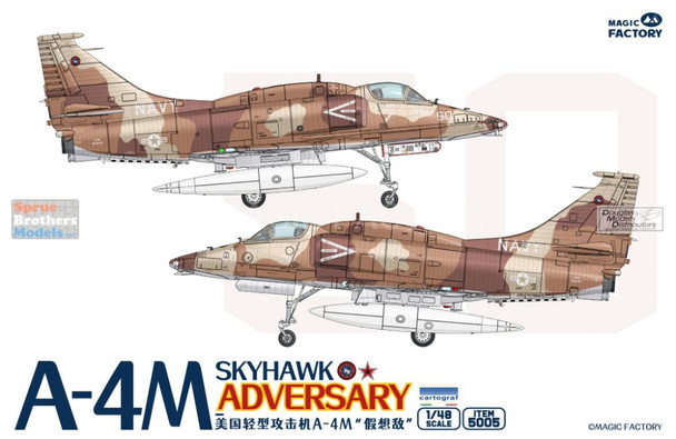 MGF5005 1:48 Magic Factory A-4M Skyhawk 'Adversary'