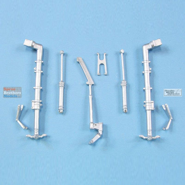 SAC32193 1:32 Scale Aircraft Conversions - Ta152H-1 Landing Gear (ZKM kit)