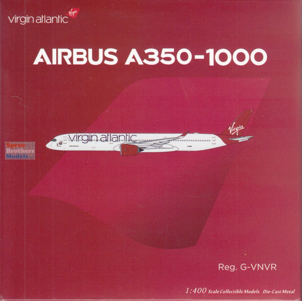 NGM57030 1:400 NG Model Virgin Atlantic Airbus A350-1000 Reg #G-VNVR 'Wendy Darling' (pre-painted/pre-built)