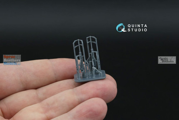 QTSQT72052 1:72 Quinta Studio Browning .50 AN/M2 (flexible) Machine Gun Set