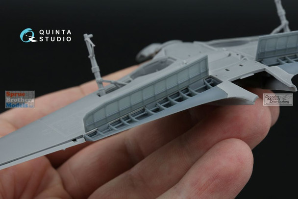 QTSQT48145 1:48 Quinta Studio Yak-7B Landing Flaps with Bays (ZVE kit)