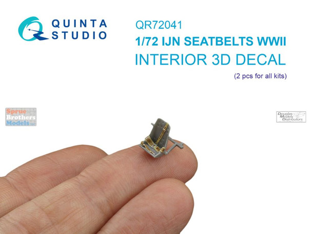 QTSQR72041 1:72 Quinta Studio - WW2 IJN Seatbelts