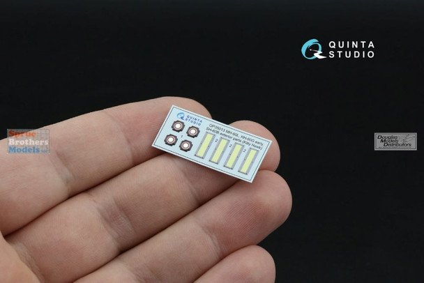 QTSQP35013 1:35 Quinta Studio 3D Decal - MH-60L Blackhawk SH-60B Seahawk HH-60G Pave Hawk Early External Elements (ZIM/KTH kit)