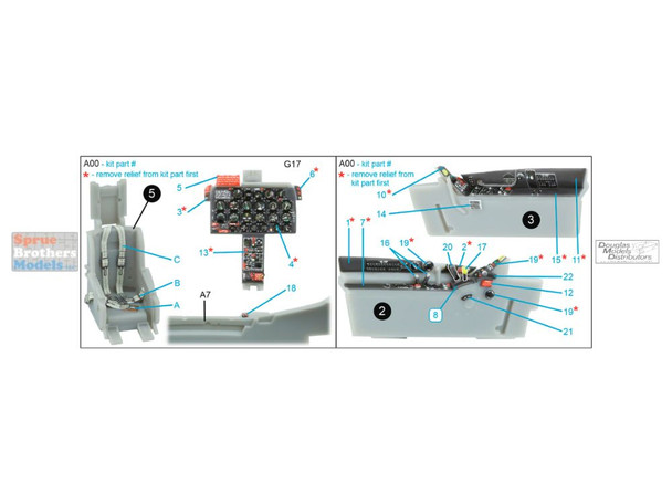 QTSQD72246 1:72 Quinta Studio 3D Decal - F-86A Sabre (CLP kit)