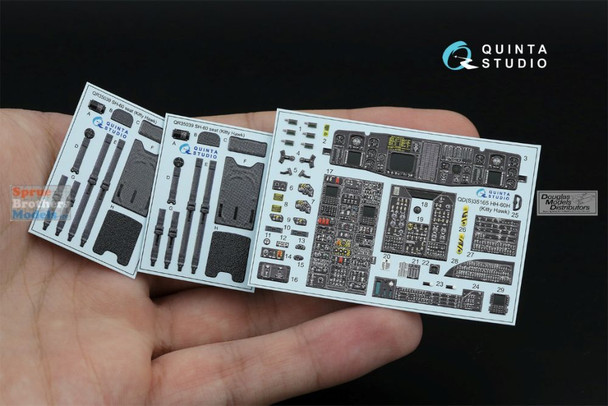 QTSQD35165 1:35 Quinta Studio 3D Decal - HH-60H Rescue Hawk (ZIM/KTH kit)