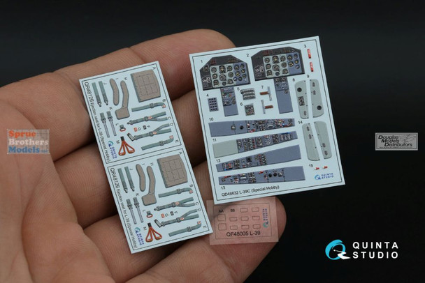 QTSQD48632 1:48 Quinta Studio 3D Decal - L-39C Albatros (SPH kit)