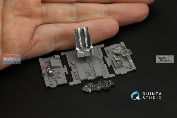 QTSQD48653 1:48 Quinta Studio 3D Decal - P-47D Thunderbolt Razorback (MIA kit)