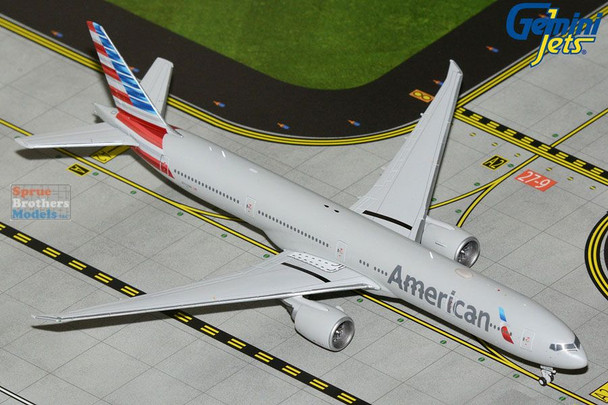 GEMGJ2303 1:400 Gemini Jets American Airlines B777-300ER Reg #N722AN (pre-painted/pre-built)