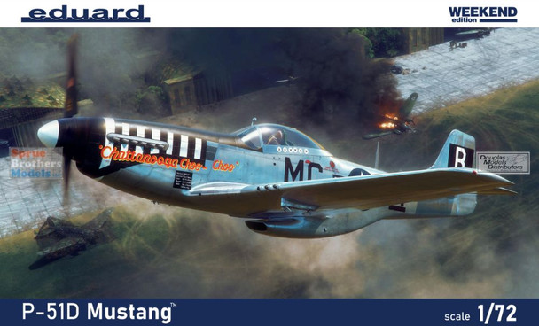 EDU07477 1:72 Eduard P-51D Mustang [Weekend Edition]