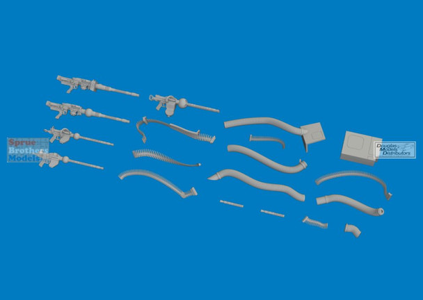 EDU6481153 1:48 Eduard Brassin - Do217K Guns (ICM kit)