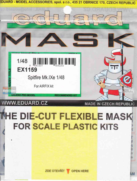 EDUEX1159 1:48 Eduard Mask - Spitfire Mk.IXe (AFX kit)