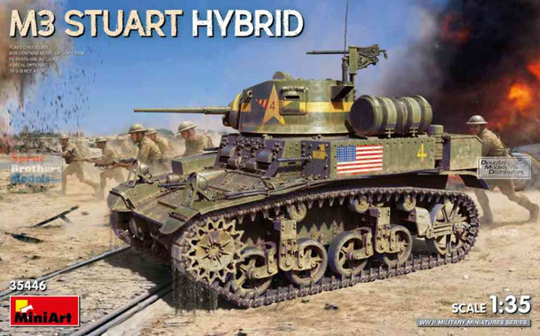 MIA35446 1:35 Miniart M3 Stuart Hybrid