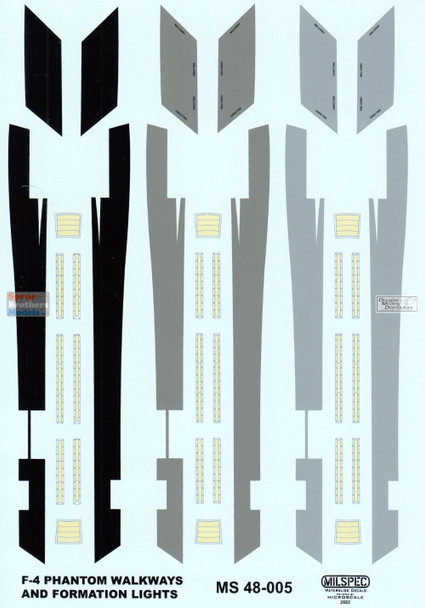 CAMMS48023 1:48 MilSpec Decals - F-4N Phantom II VF-151 Vigilantes USS Midway 1976