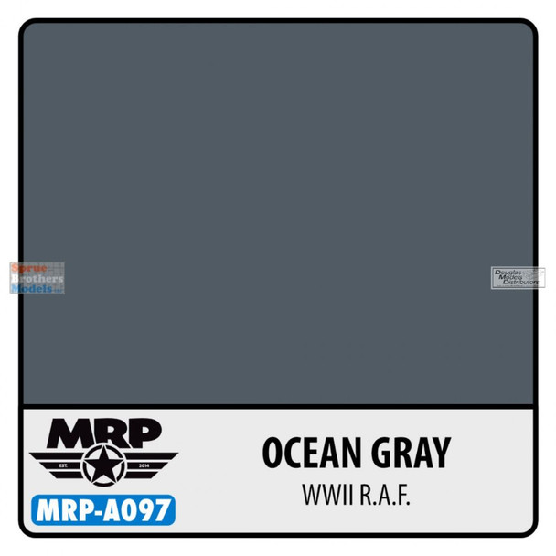 MRPA097A MRP Aqua Paint Line - WWll RAF - Ocean Grey 20 ml