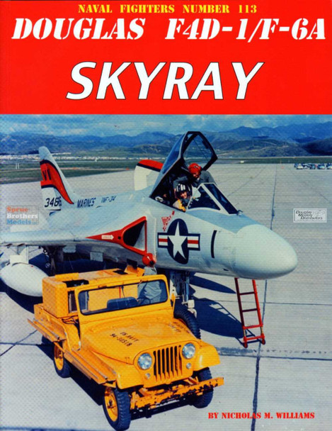 ONEGIN113 Naval Fighter #113 - Douglas F4D-1 / F-6A Skyray (BOOK DAMAGE)