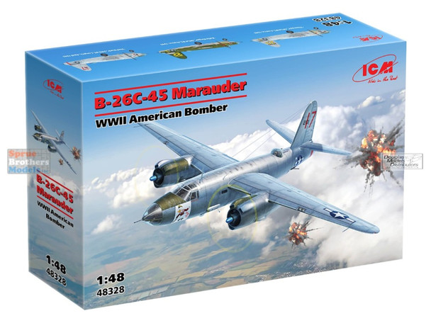 ICM48328 1:48 ICM B-26C-45 Marauder