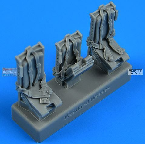 QBT72722 1:72 Quickboost Westland Wessex HC.2 Seats with Safety Belts (AFX kit)