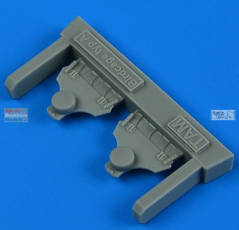 QBT72725 1:72 Quickboost F4U-1 Birdcage Corsair Headrest Type A (TAM kit)
