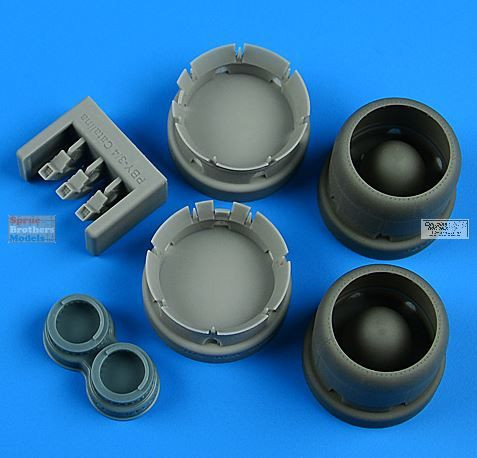 QBT72726 1:72 Quickboost PBY-3 PBY-4 Catalina Correct Cowlings Opened Flaps (ACA kit)