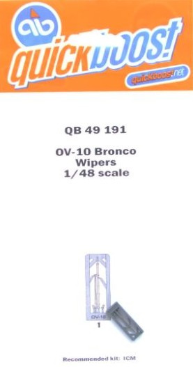 QBT49191 1:48 Quickboost OV-10 Bronco Wipers (ICM kit)