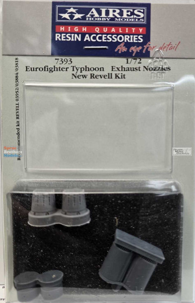 ARS7393 1:72 Aires Eurofighter Typhoon Exhaust Nozzle Set (REV kit)