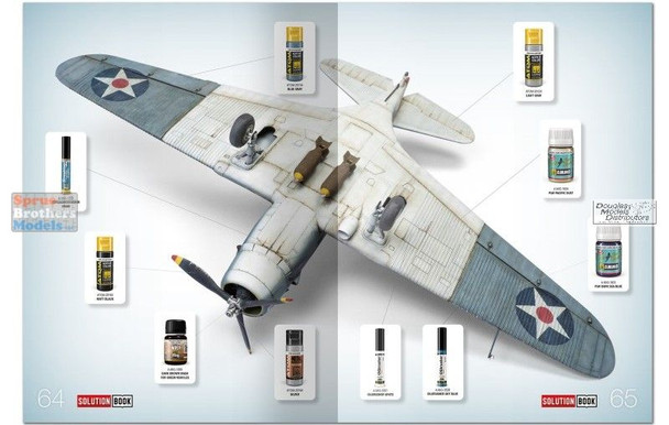 AMM6534 AMMO by Mig Solution Book - How To Paint Early WW2 US Navy Aircraft