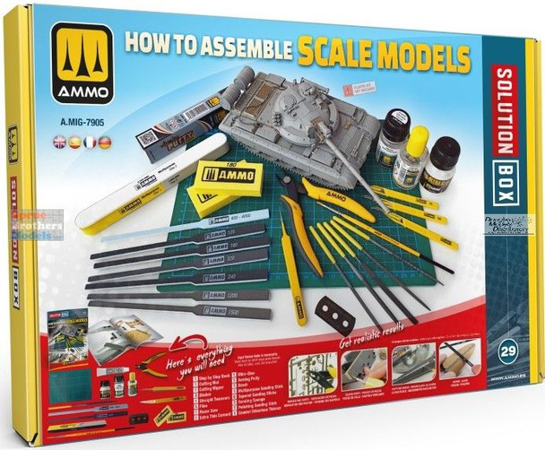 AMM7905 AMMO by Mig Solutions Box - How to Assemble Scale Models