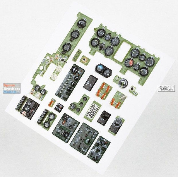RFSQS35039 1:35 Red Fox Studio Instrument Panels - A6M2 Zero Type 52 (BDM kit)
