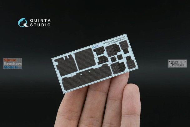 QTSQR35049 1:35 Quinta Studio 3D Decal - UAZ-469 Floor Mats & Mudguards (ZVE kit)